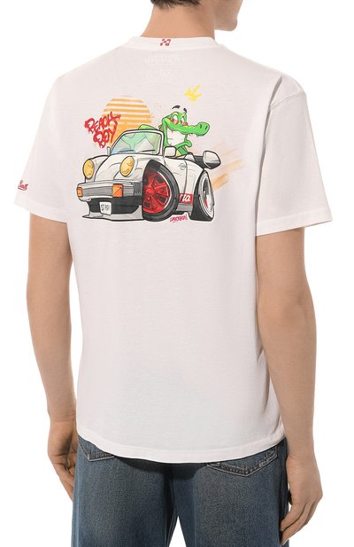 Хлопковая футболка MC2 SAINT BARTH, арт. STBM TSHIRT MAN/TSHM001/02203B, фото 4