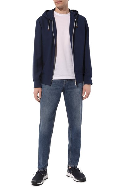 Бомбер изо льна и шерсти BRUNELLO CUCINELLI, арт. MW4946873, фото 2