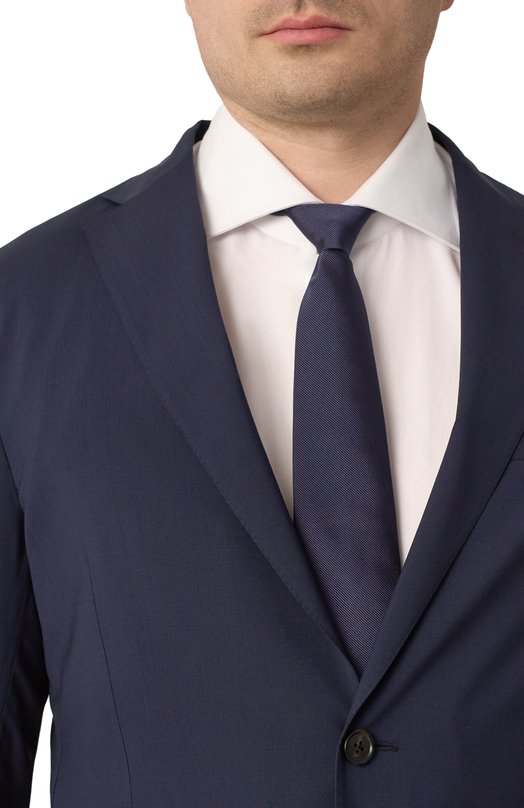 Шерстяной костюм Corneliani 25X007-2518425_SET Синий  25X007-2518425_SET Фото 8