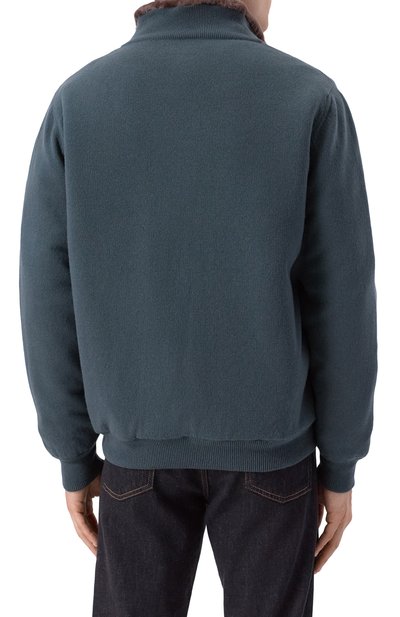 Кашемировый кардиган с подкладкой из овчины KITON, арт. UMK1489K325, фото 4