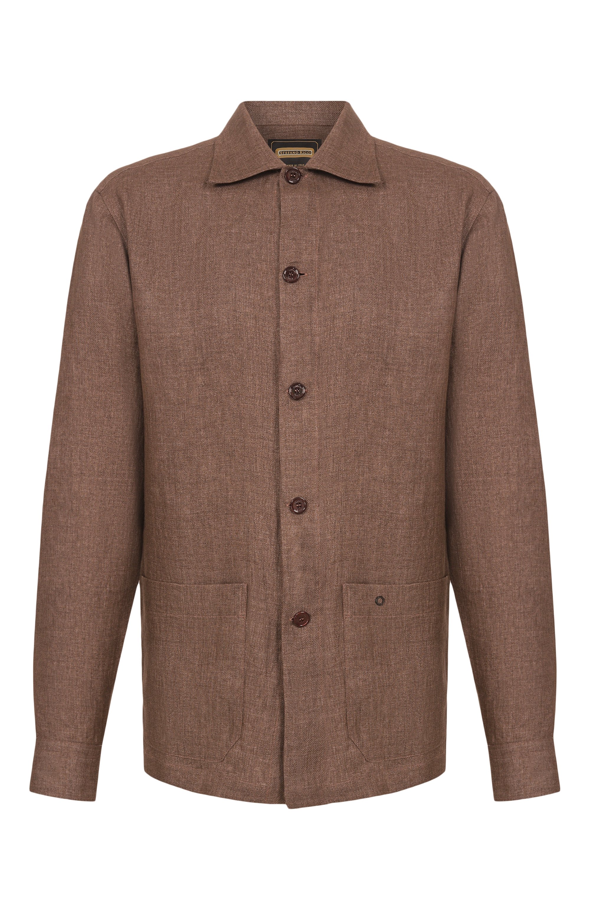 Льняная рубашка STEFANO RICCI, арт. SP008363/BN2930, фото 1