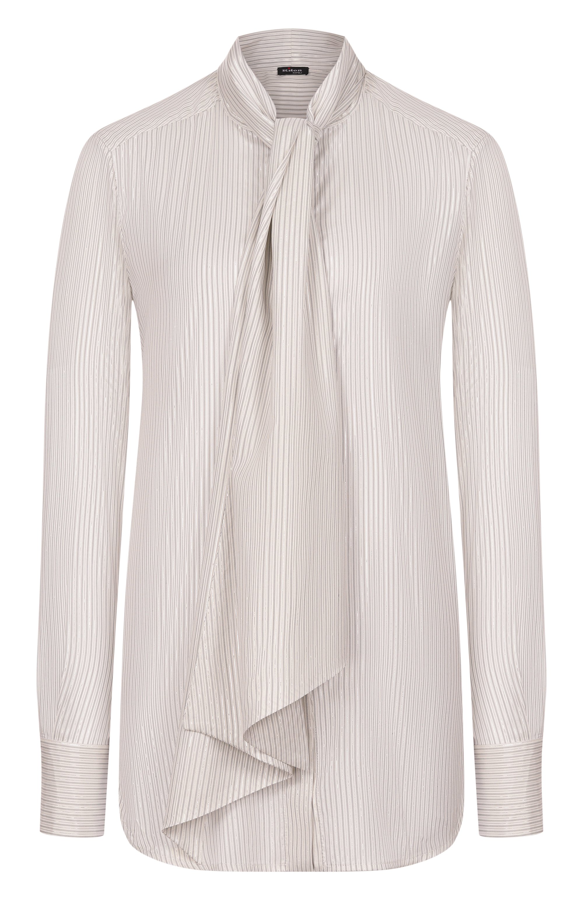 Шелковая блузка KITON, арт. D38455K0973G, фото 1