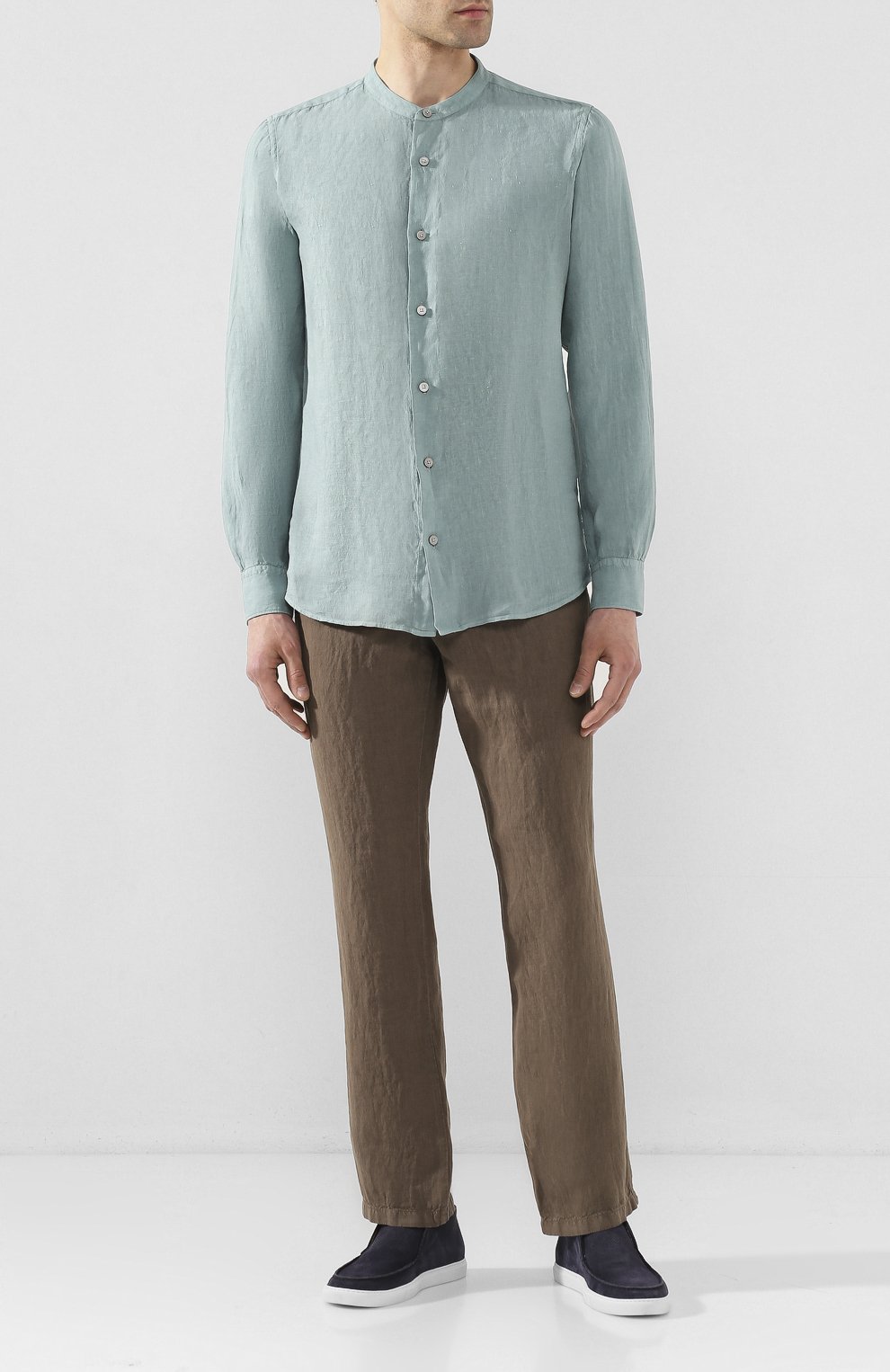 Льняная рубашка ZEGNA, арт. VU230/ZCSG1, фото 2