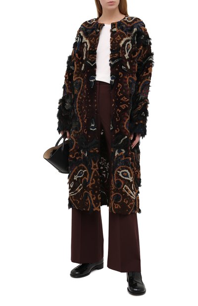 Пальто с меховой отделкой RALPH LAUREN, арт. 290825952, фото 2