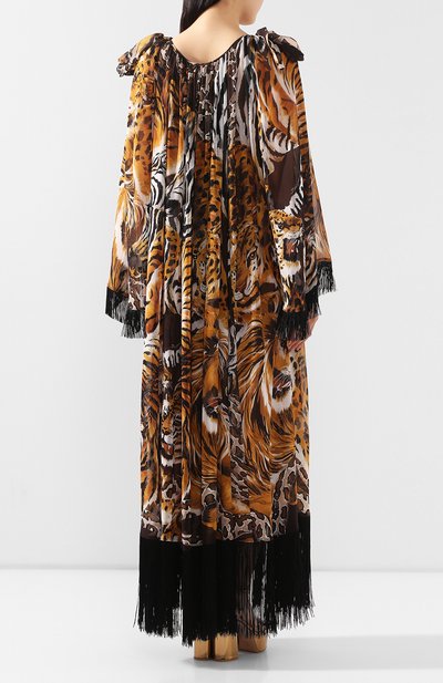 Шелковое платье DOLCE & GABBANA, арт. F6I1LT/FI1T8, фото 4