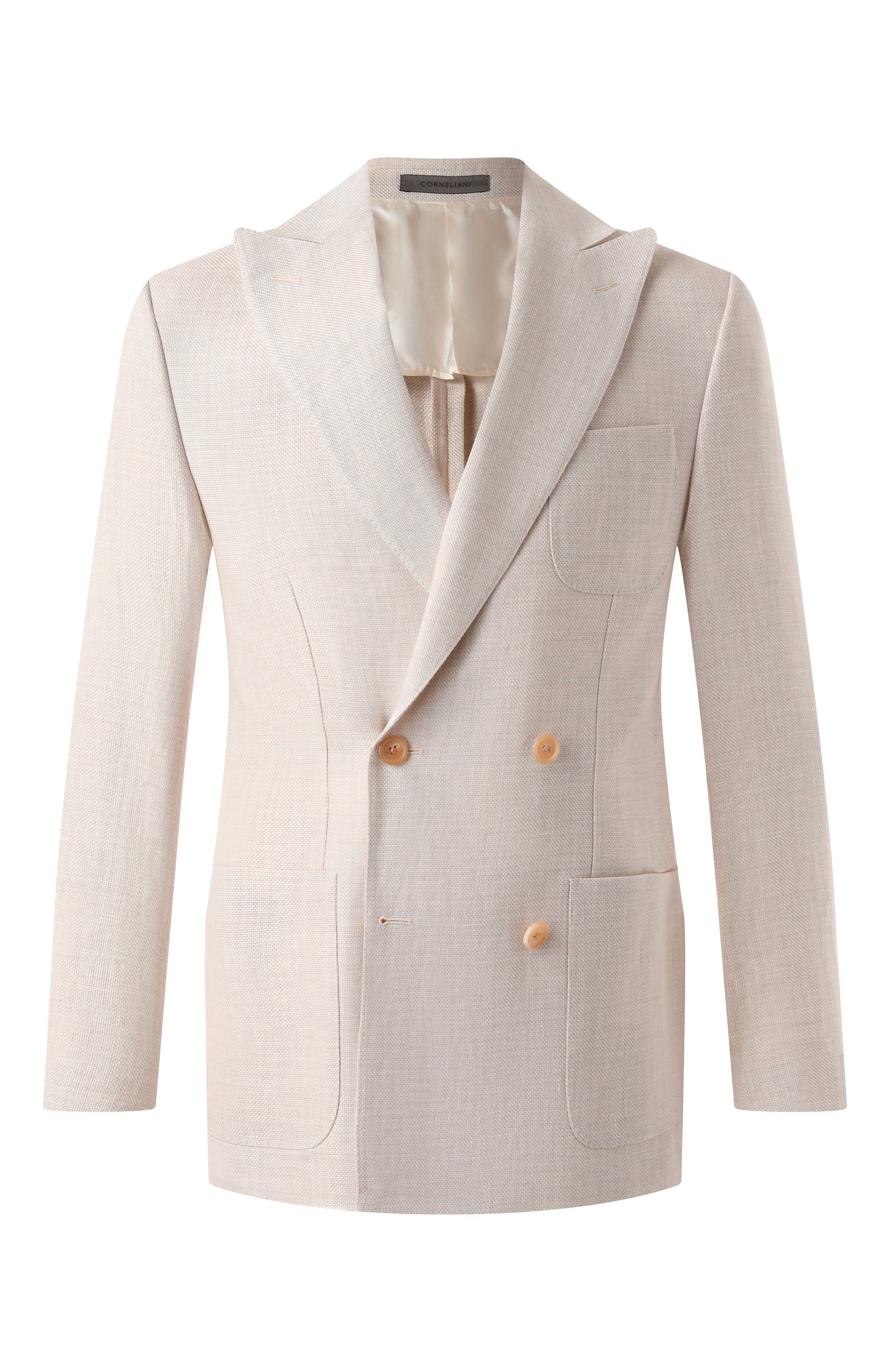 Пиджак изо льна и шерсти CORNELIANI, арт. 25X009-2518258, фото 1