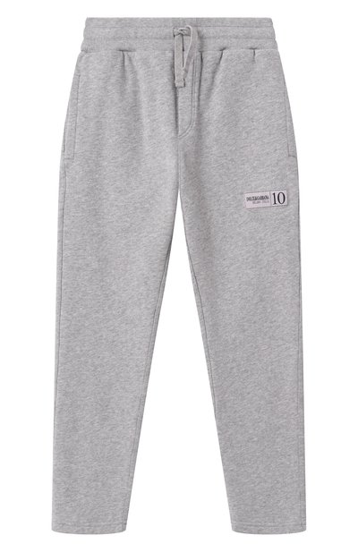 Хлопковые брюки DOLCE & GABBANA, арт. L4JPKI/G704W/8-14