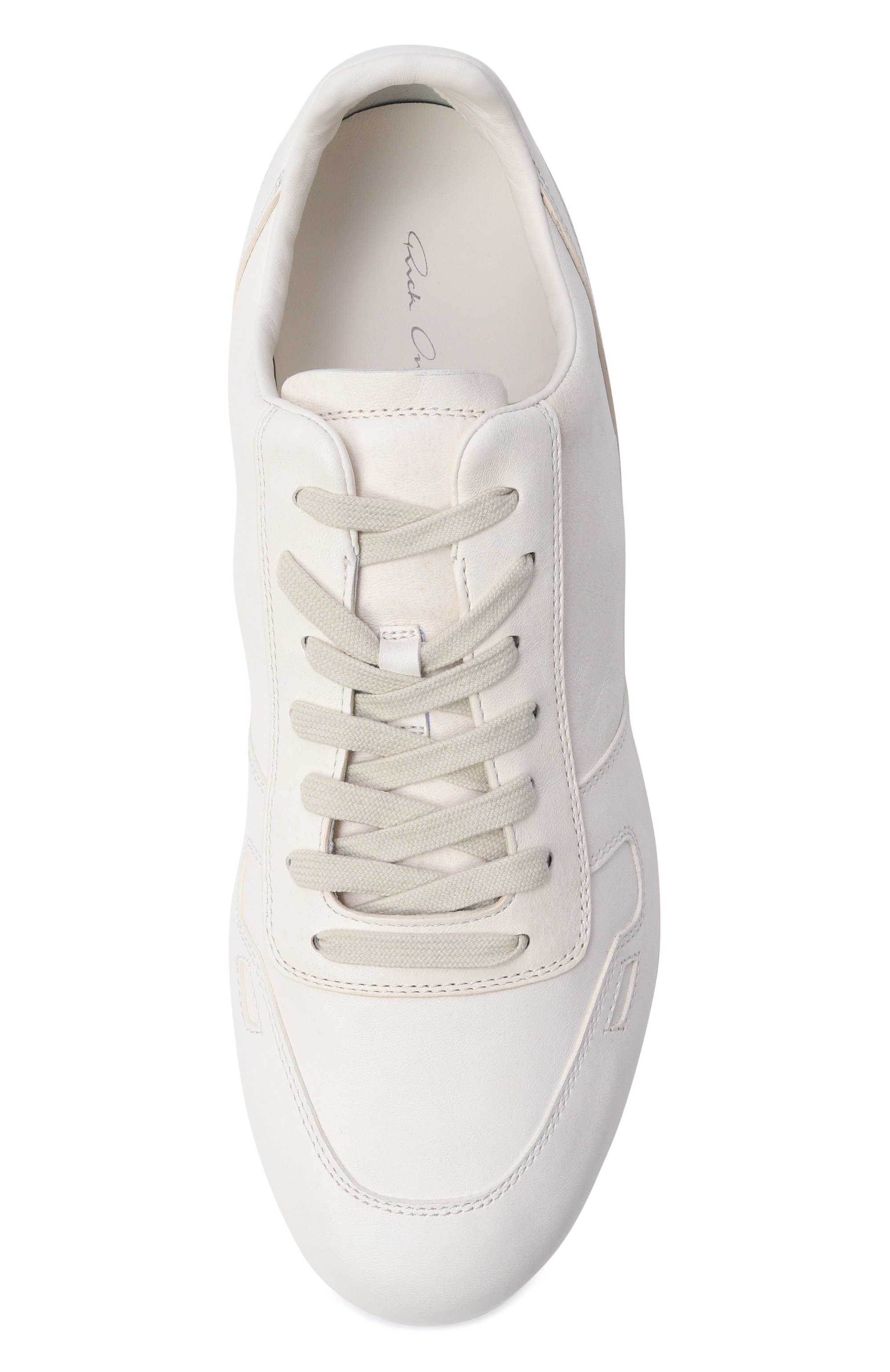 Кожаные кеды minimal RICK OWENS, арт. RU01F2889/LBHX, фото 5