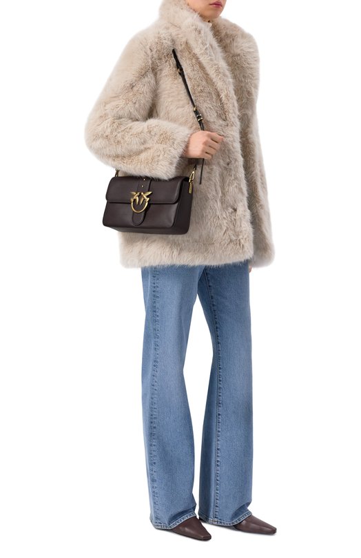 Сумка Love One Slouchy medium Pinko 105823/A0Q0 Бордовый  105823/A0Q0 Фото 7