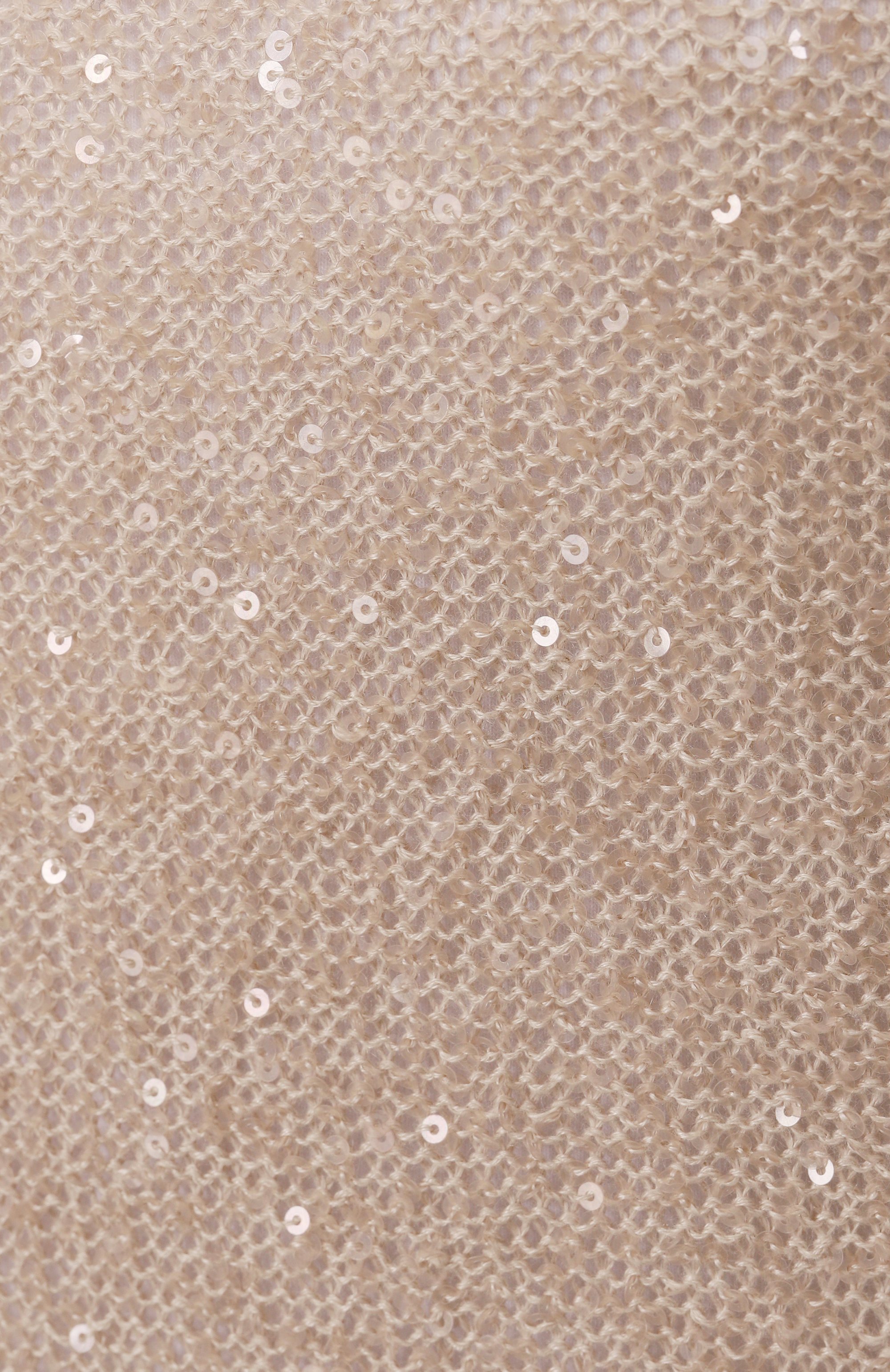 Пуловер с отделкой пайетками BRUNELLO CUCINELLI, арт. MDJ547620, фото 6