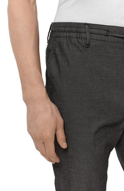 Брюки STEFANO RICCI темно-серого цвета по цене 130000 руб., арт. M8T51B1111/TS0BK, фото 5 Брюки STEFANO RICCI, арт. M8T51B1111/TS0BK, фото 5