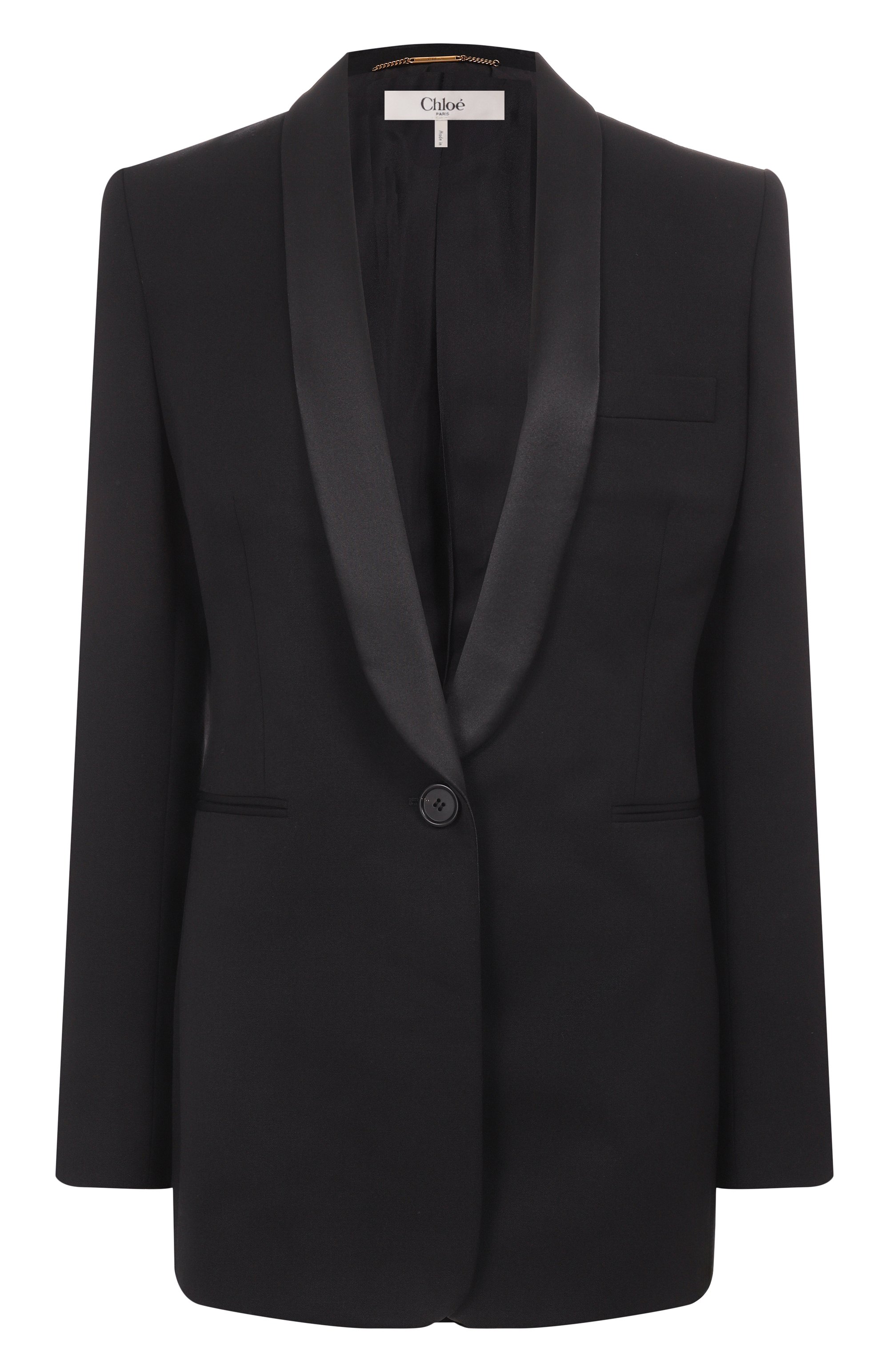 Шерстяной жакет CHLOÉ, арт. CH25AVE55067, фото 1