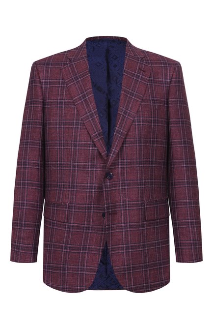 Мужской пиджак из шерсти и кашемира STEFANO RICCI, арт. S1RF432000/B172HA