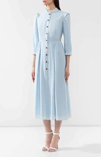Хлопковое платье ULYANA SERGEENKO, арт. ABM002SS19P (1274т18  ), фото 3