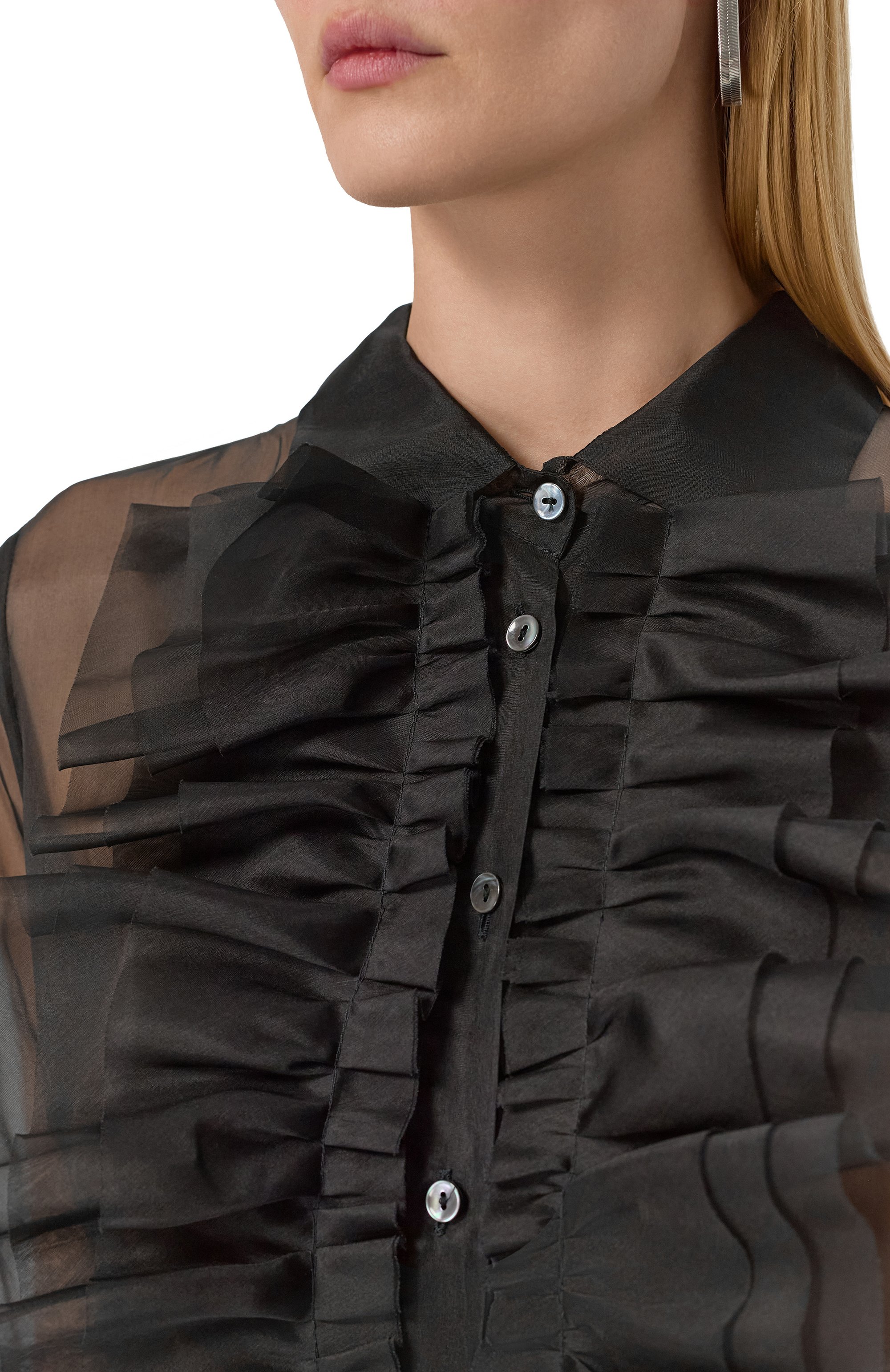 Шелковое платье P.A.R.O.S.H., арт. S0RGENTE25-D726082, фото 5