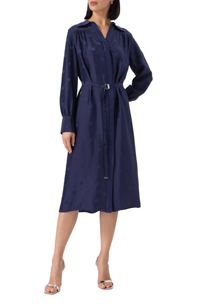 Платье из вискозы и шелка BOSS, арт. 50532758, фото 3