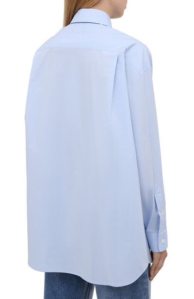 Хлопковая рубашка MM6, арт. S52DL0151/S47294, фото 4