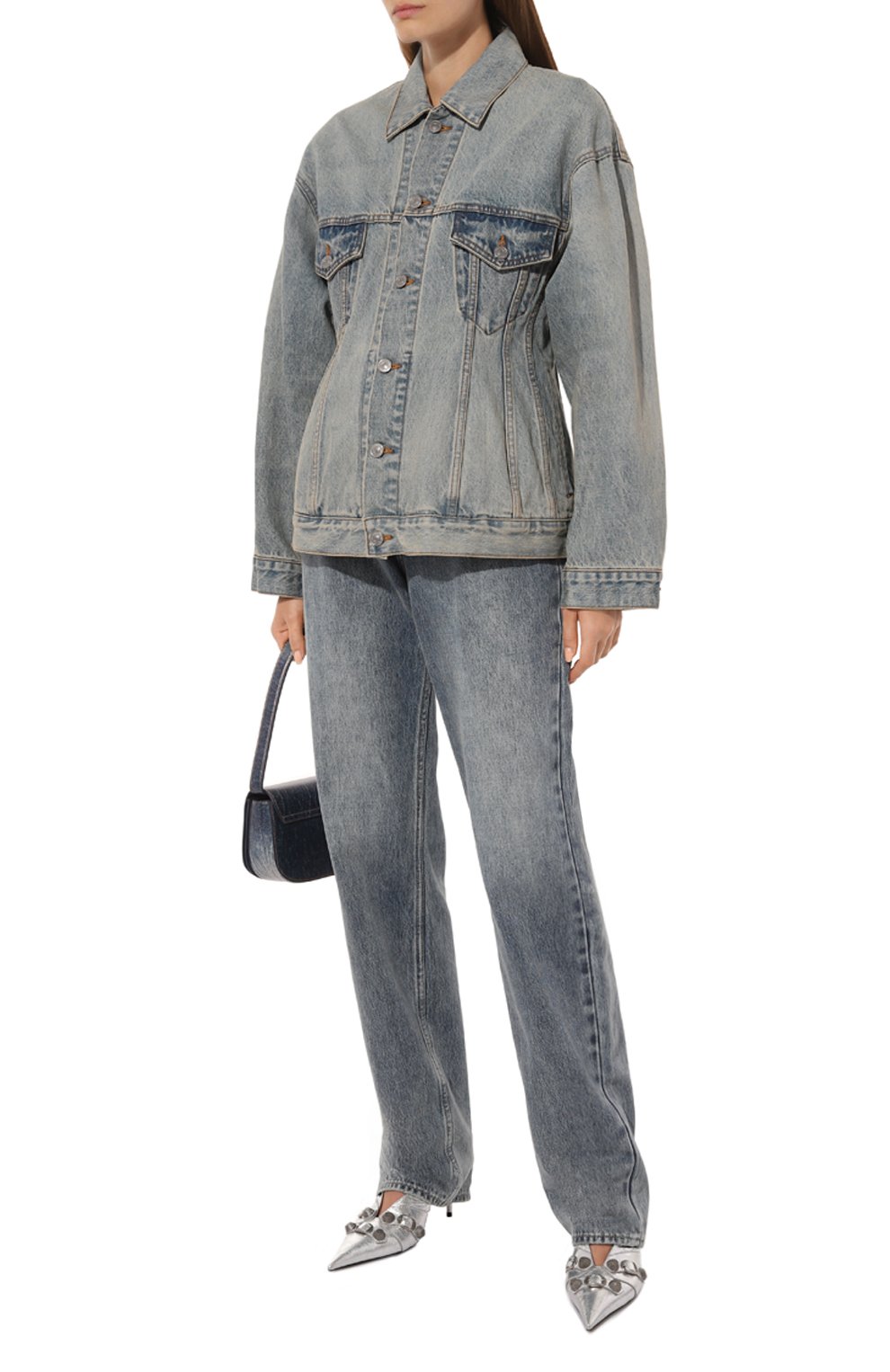 Джинсовая куртка BALENCIAGA, арт. 773776/TJW79, фото 2