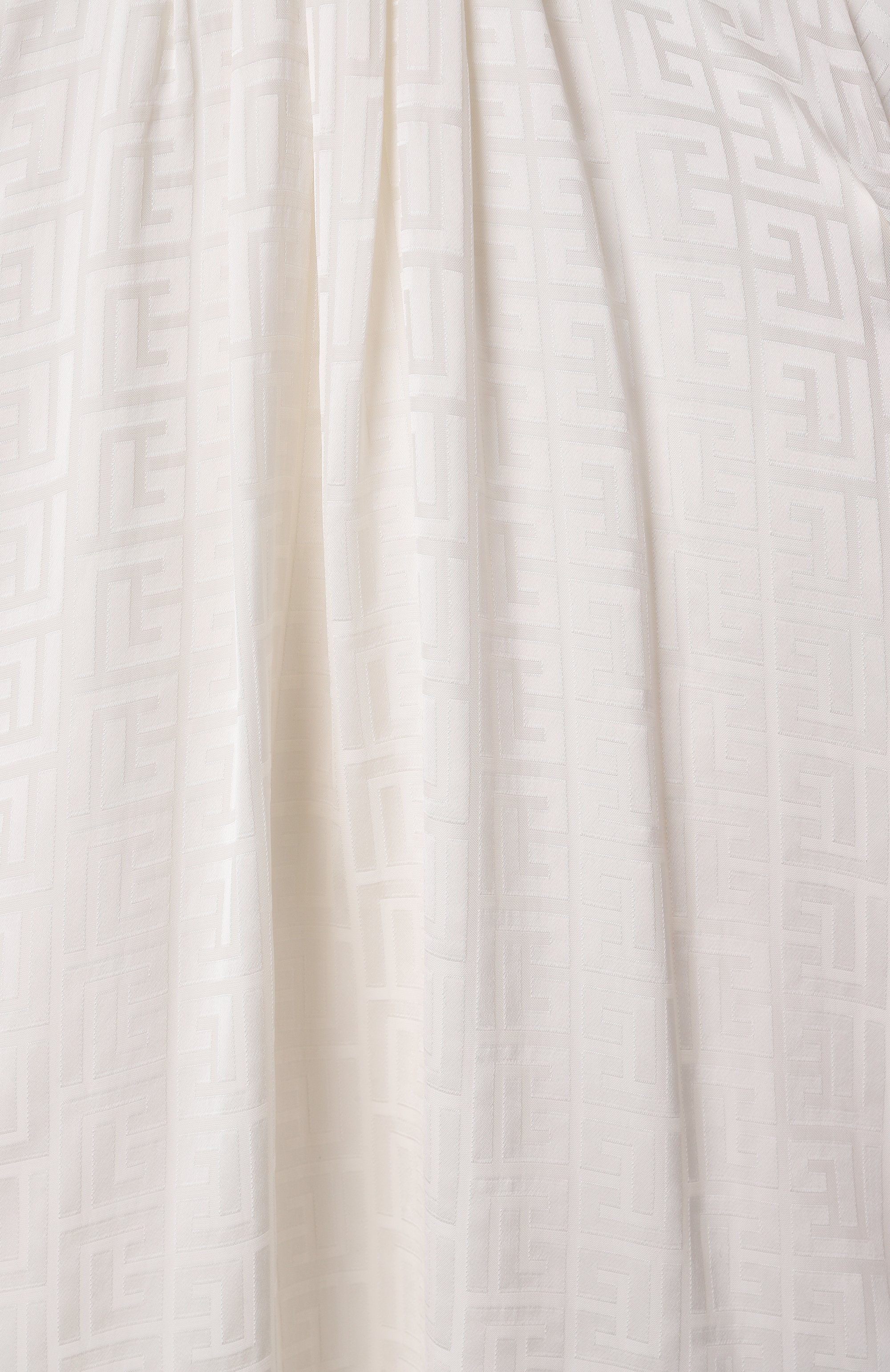 Комплект из платья и шорт BALMAIN молочного цвета по цене 65800 руб., арт. BW1141., фото 6 Комплект из платья и шорт BALMAIN, арт. BW1141., фото 6