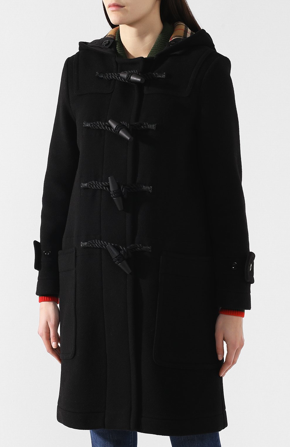 Шерстяной дафлкот BURBERRY, арт. 8003528, фото 3