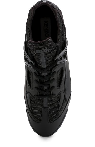 Текстильные кроссовки на шнуровке KENZO, арт. 5SN350F74, фото 5