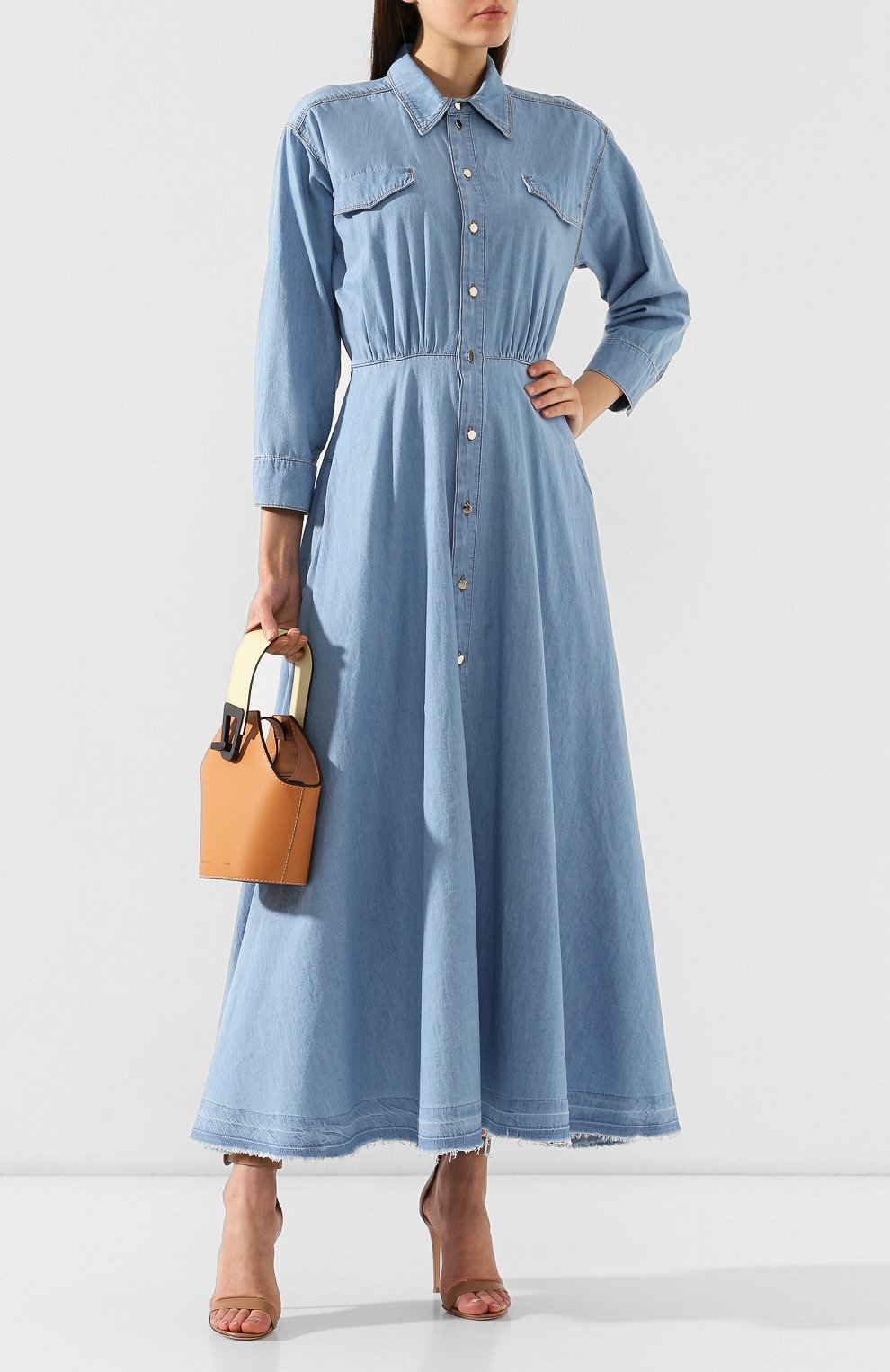 Хлопковое платье DOROTHEE SCHUMACHER, арт. 345401/DENIM DREAM, фото 2