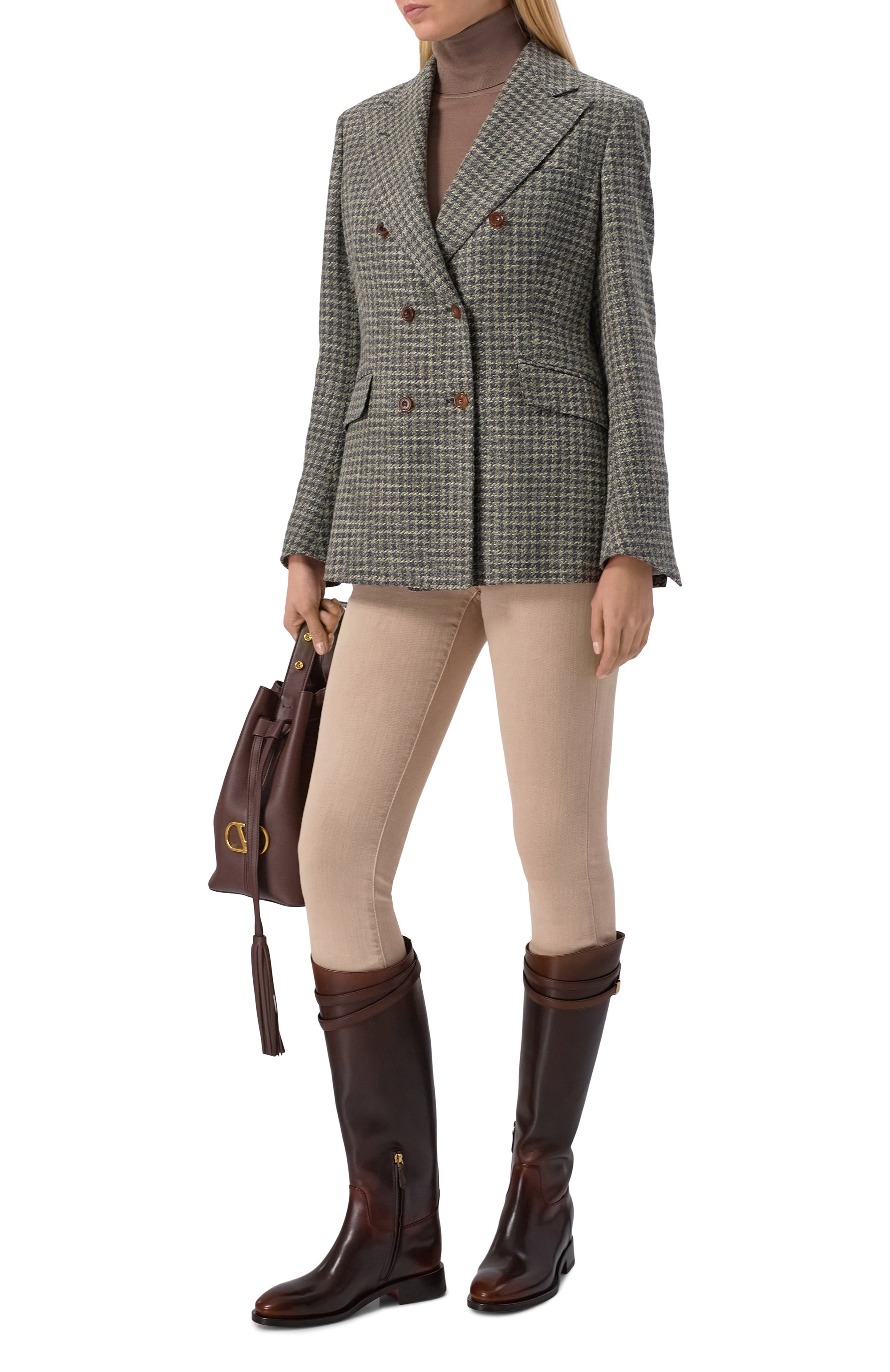 Кожаные сапоги SANTONI, арт. WSHG71955BYTNHYT, фото 3