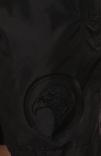 Плавки-шорты STEFANO RICCI черного цвета по цене 55500 руб., арт. MYB4100010/ARB002, фото 4 Плавки-шорты STEFANO RICCI, арт. MYB4100010/ARB002, фото 4