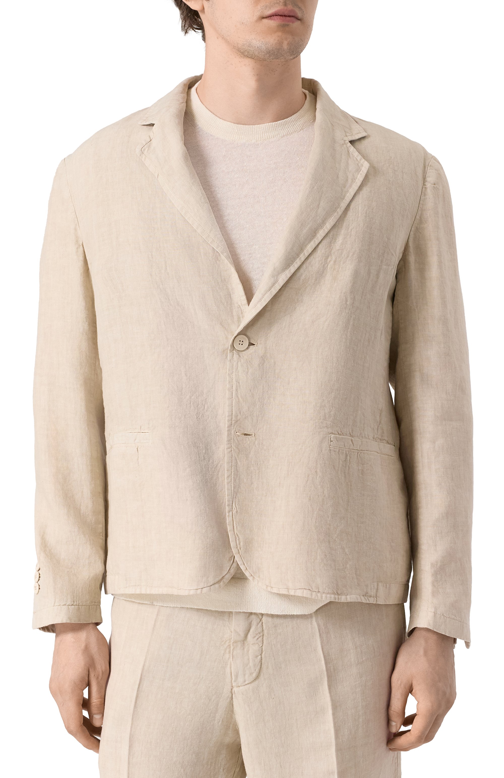 Пиджак из хлопка и льна INLINUM, арт. JAC0B, фото 5