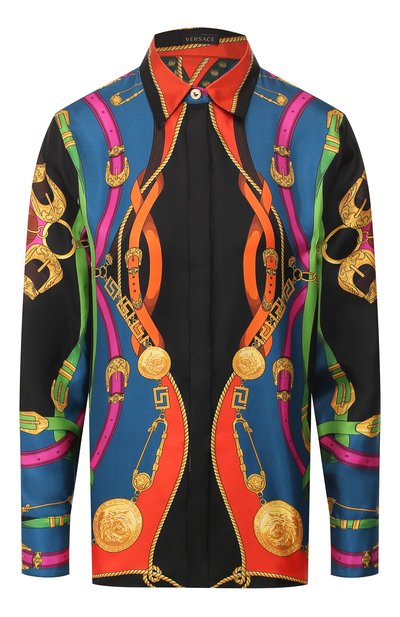 Шелковая рубашка VERSACE, арт. A82662/A233263, фото 1