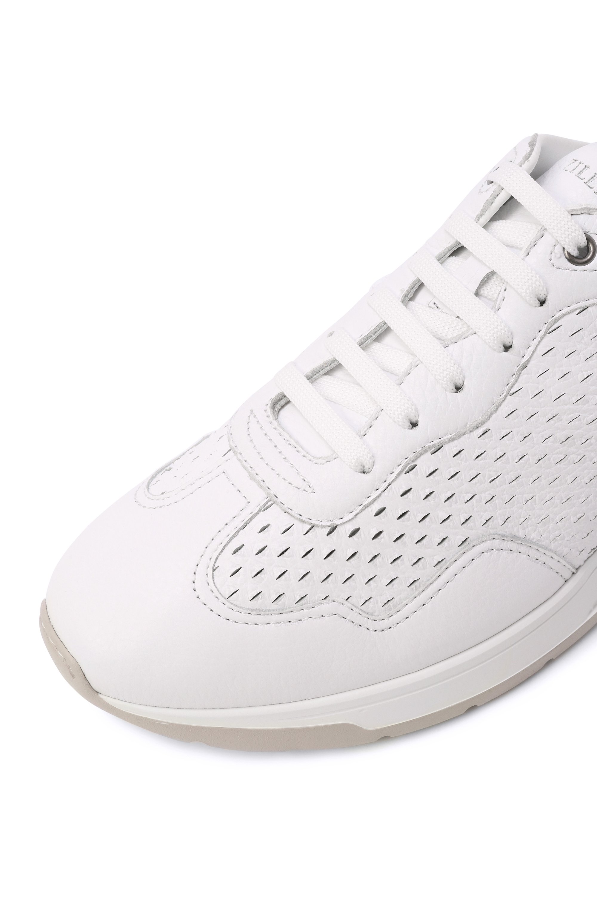 Кожаные кроссовки ZILLI, арт. H0200AM1961VZEV06, фото 6