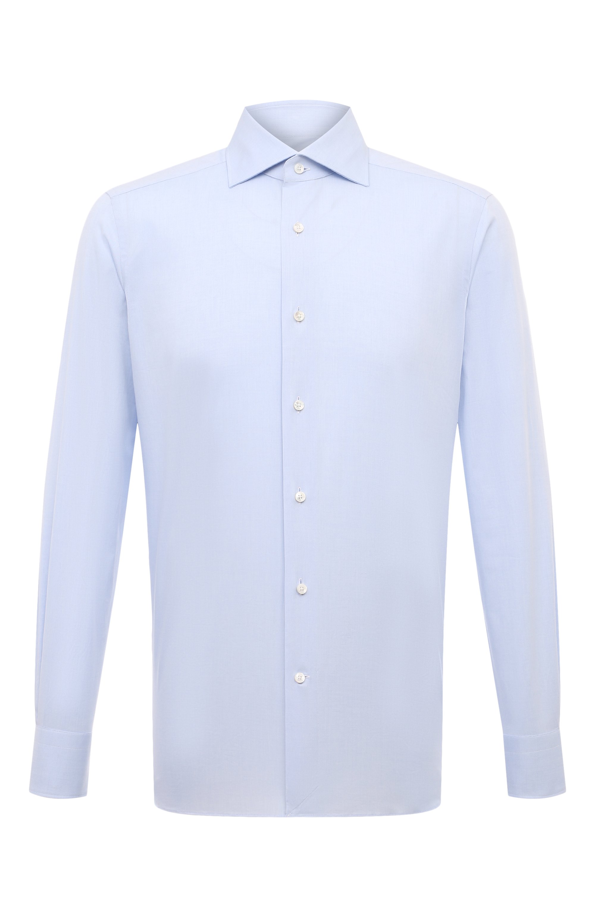 Хлопковая сорочка ZEGNA, арт. 701511A7/9MS0BA, фото 1