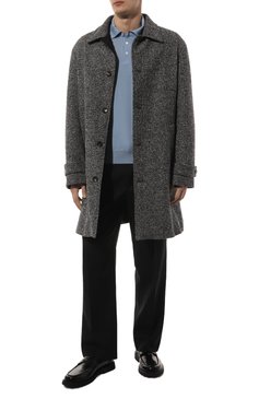 Мужское поло из шерсти и кашемира BRUNELLO CUCINELLI голубого цвета, арт. M2400B2007 | Фото 2 (Материал внешний: Шерсть; Материал сплава: Проставлено; Драгоценные камни: Проставлено; Длина (для топов): Стандартные; Рукава: Длинные; Стили: Кэжуэл; Застежка: Пуговицы; Кросс-КТ: Трикотаж; Принт: Без принта)