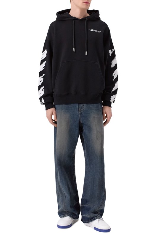 Кожаные кеды Vulcanized Off-White 0MIA293F25LEA001 Белый  0MIA293F25LEA001 Фото 2