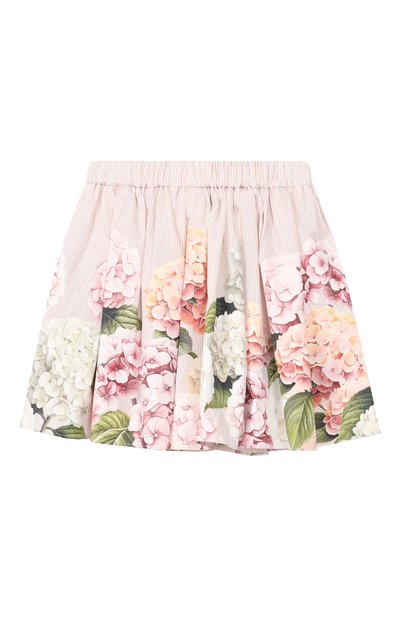 Хлопковая юбка DOLCE & GABBANA, арт. L55I63/FI5NR_001