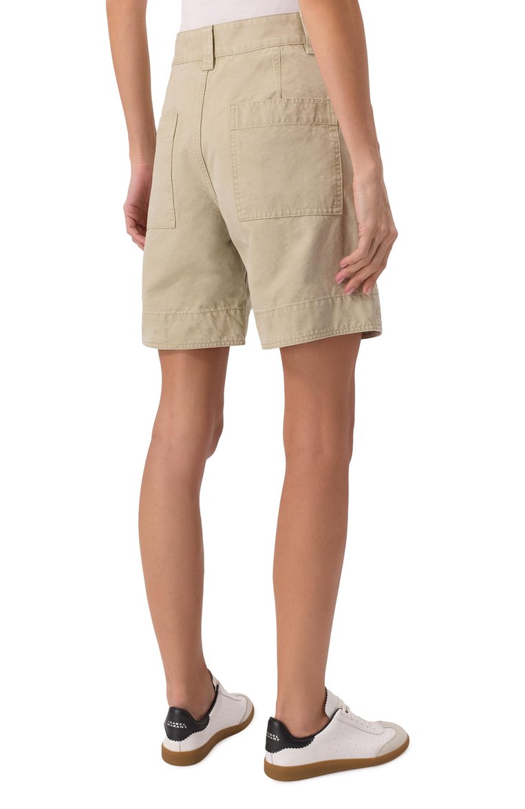 Хлопковые шорты ISABEL MARANT ETOILE, арт. SH0190FA/C1G01E, фото 4