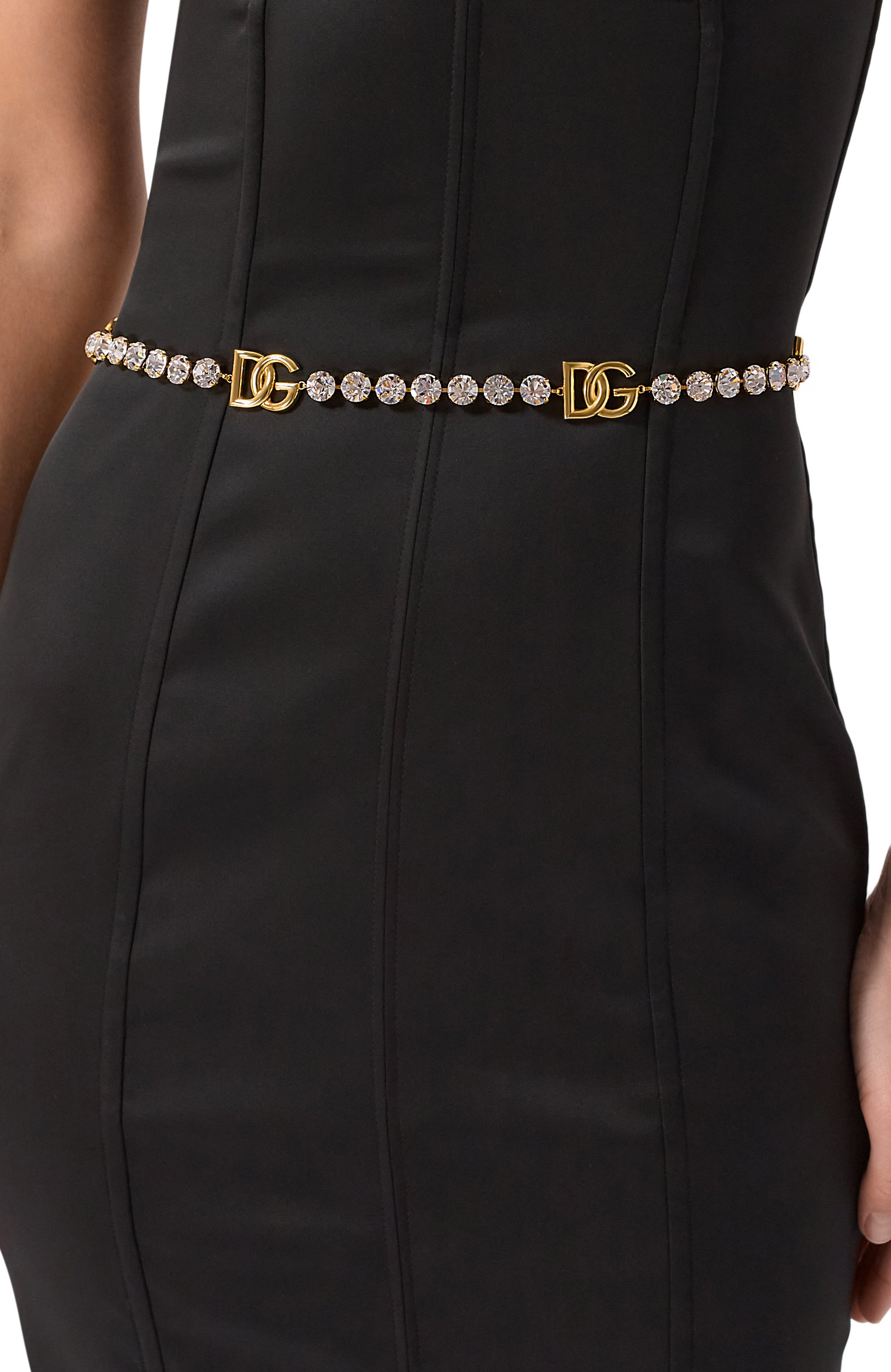 Пояс DOLCE & GABBANA золотого цвета по цене 241500 руб., арт. WL04S2/W1111, фото 2 Пояс DOLCE & GABBANA, арт. WL04S2/W1111, фото 2