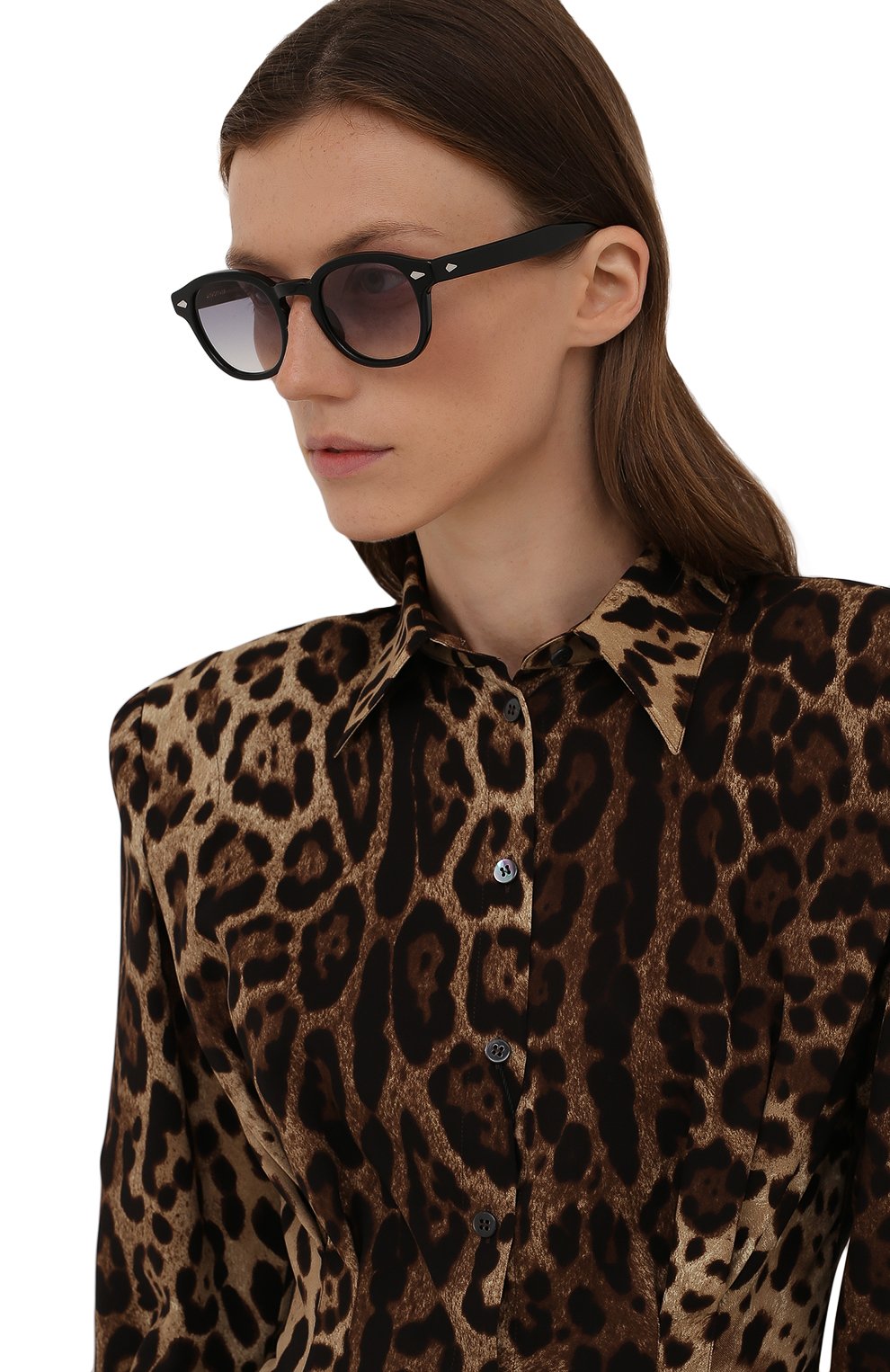 Солнцезащитные очки MOSCOT черного цвета по цене 34000 руб., арт. LEMT0SH BASE 2 SUN 0200-TC, фото 2 Солнцезащитные очки MOSCOT, арт. LEMT0SH BASE 2 SUN 0200-TC, фото 2