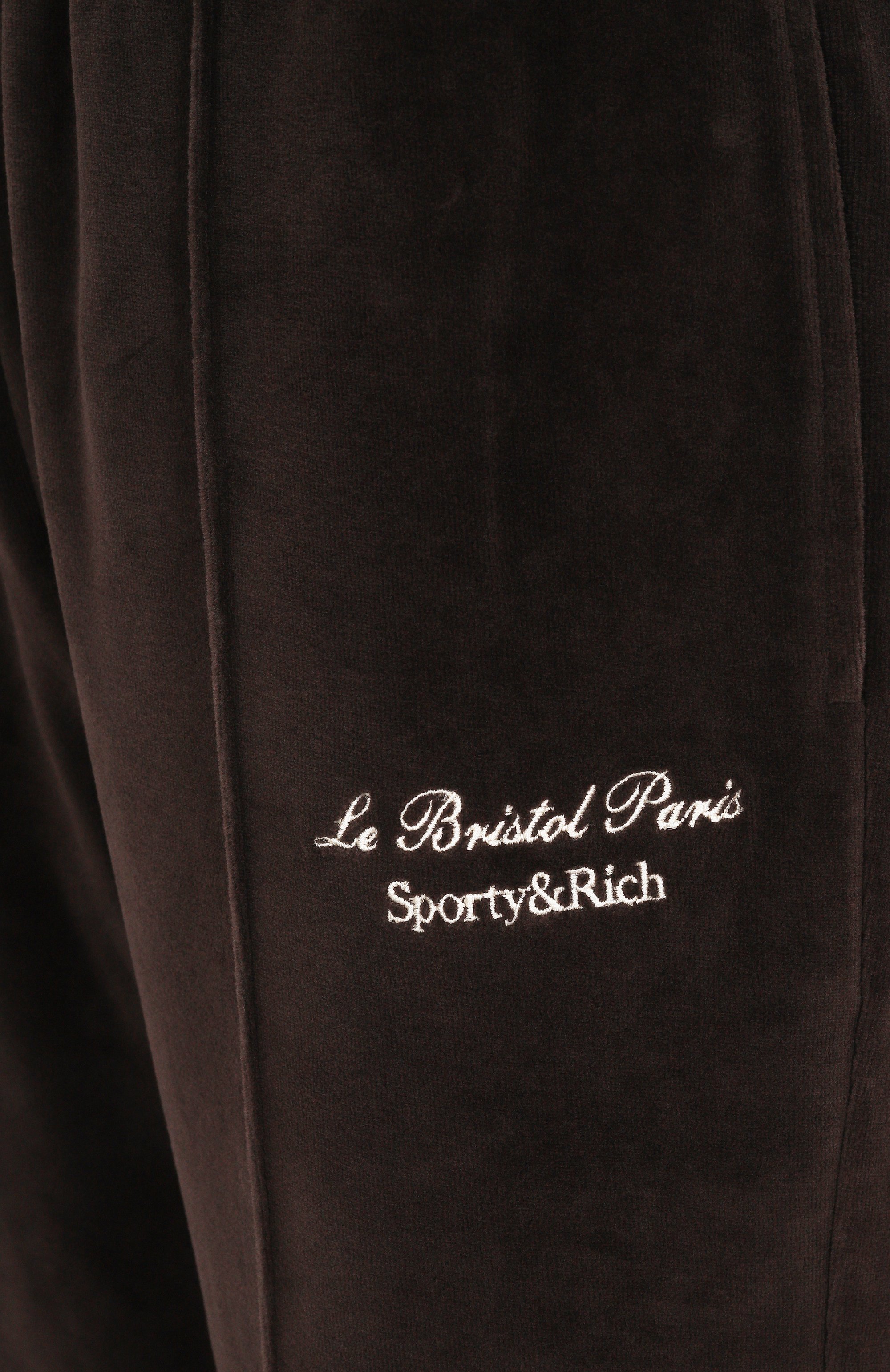 Хлопковые брюки sporty & rich x le bristol paris SPORTY AND RICH, арт. PA034517619BR03, фото 10