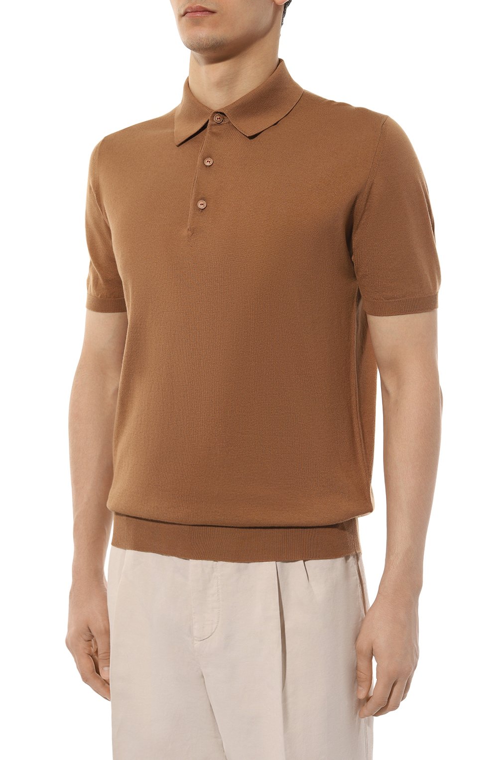 Хлопковое поло KITON, арт. UMKXX33K3, фото 3