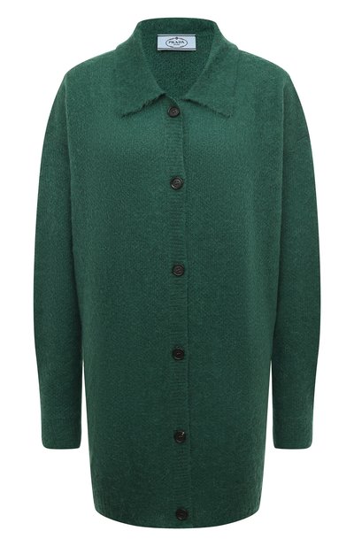 Женский шерстяной кардиган PRADA, арт. P25I33-1ZOJ-F077U-212