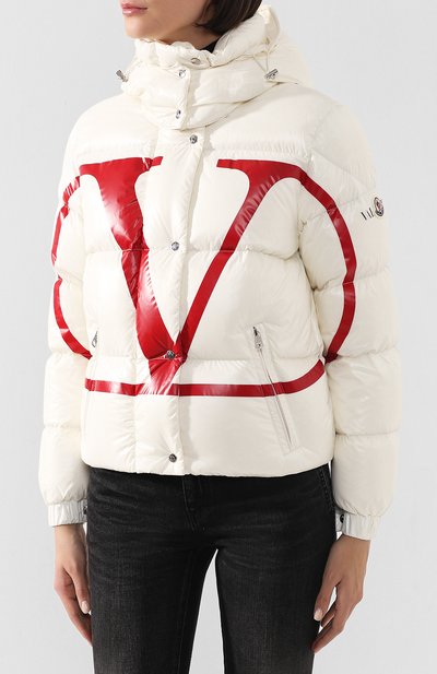 Пуховая куртка vlogo  VALENTINO, арт. SB3CN01A4AB, фото 3