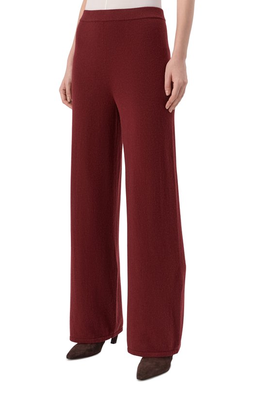 Кашемировые брюки 12 STOREEZ 134654 Бордовый  134654 Фото 3
