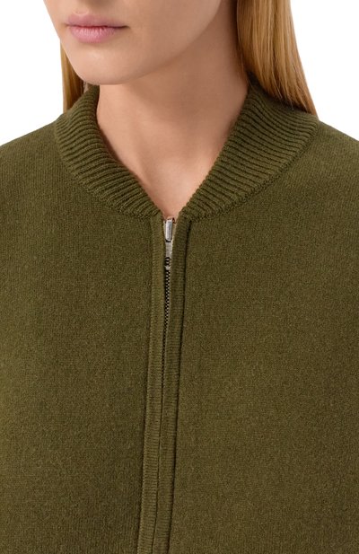 Двусторонний кардиган ARCH4 хаки цвета по цене 119500 руб., арт. KNCD2544B, фото 5 Двусторонний кардиган ARCH4, арт. KNCD2544B, фото 5