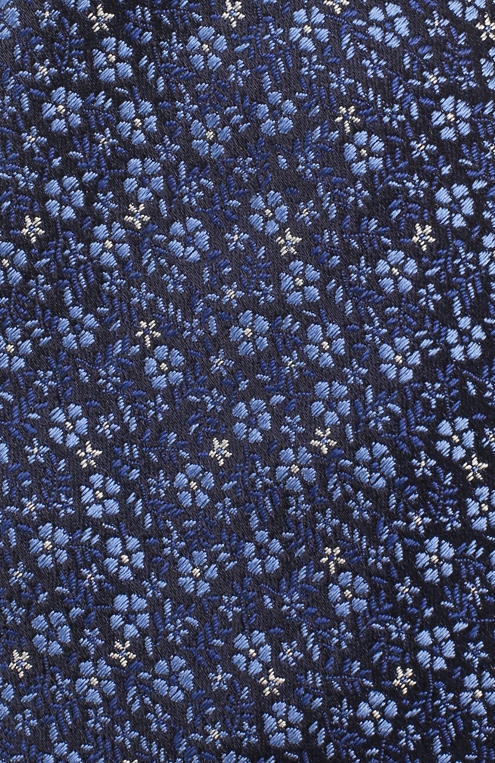 Шелковый галстук CANALI темно-синего цвета по цене 11500 руб., арт. 18/HJ02575, фото 3 Шелковый галстук CANALI, арт. 18/HJ02575, фото 3