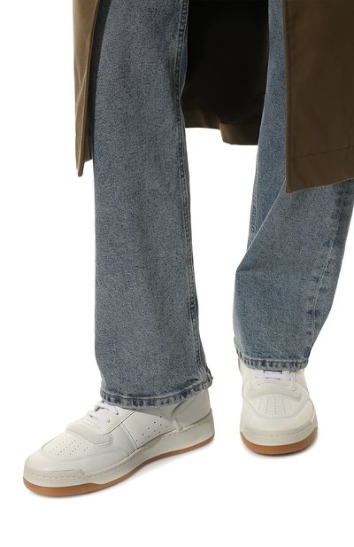 Кожаные кеды sl/80 SAINT LAURENT, арт. 690797/00N0A, фото 3