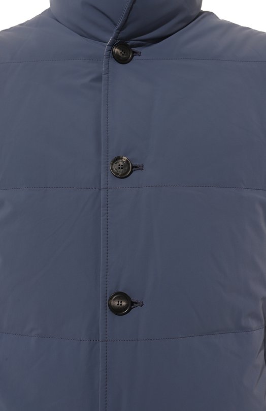 Пуховый жилет Brunello Cucinelli MM4031852 Синий  MM4031852 Фото 5