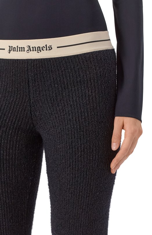 Брюки Palm Angels PWHG036F25KNI001 Чёрный  PWHG036F25KNI001 Фото 5