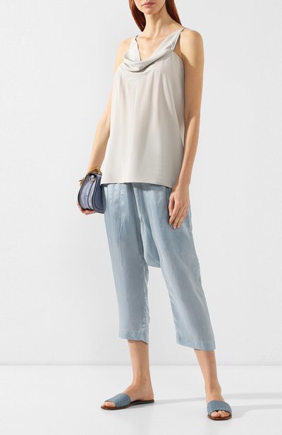 Шелковый топ RICK OWENS, арт. RP19S6122/SCR, фото 2