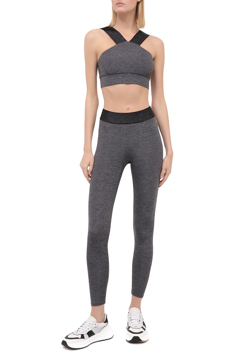 Легинсы HEROINE SPORT серого цвета по цене 11800 руб., арт. HS-4-082/HER0INE SP0RT ATS, фото 2 Легинсы HEROINE SPORT, арт. HS-4-082/HER0INE SP0RT ATS, фото 2